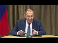 Ответы на вопросы СМИ С.Лаврова по итогам визита в Тунисскую Республику,  21 декабря 2023 года