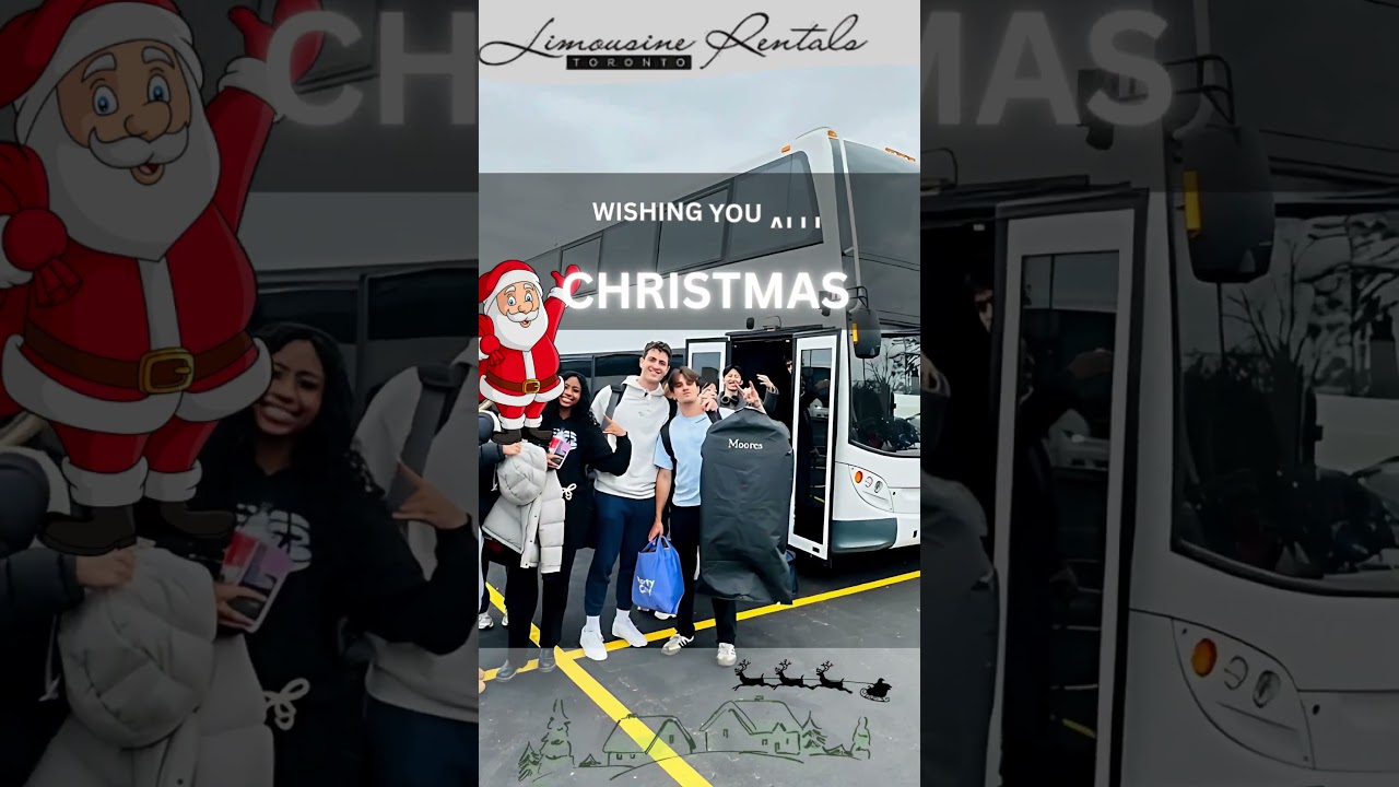 Christmas Limousine Rentals Toronto | Luxury Holiday Limo & Party Bus Services