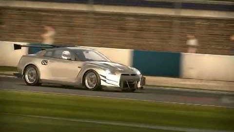 Need For Speed Shift Nissan R35 GT-R Test on Logitech G25