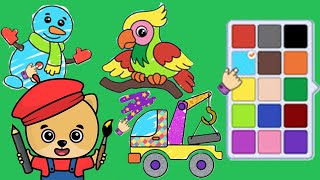Drawing for Kids | Doodle games | Coloring for Kids | App Gameplay | Educational | 2020 screenshot 5