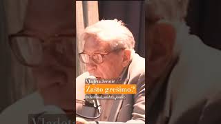 Zašto grešimo? / Vladeta Jerotić