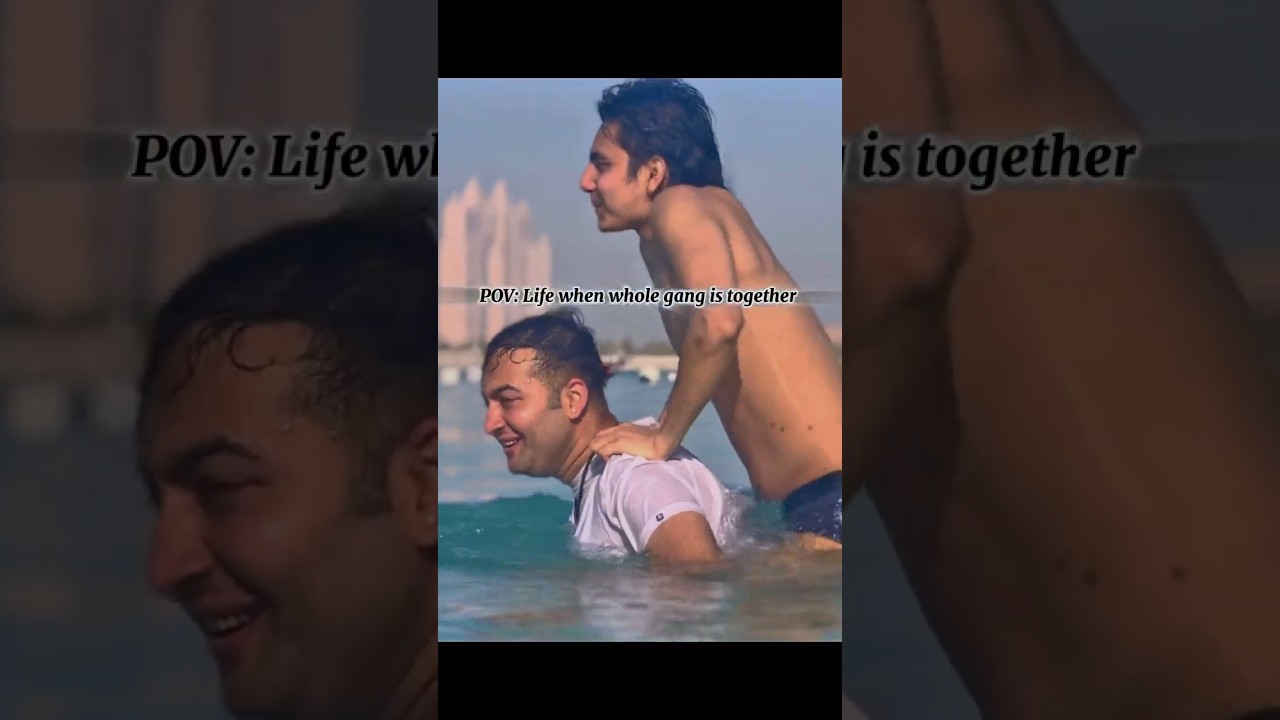 Pov: when the whole squad is together 