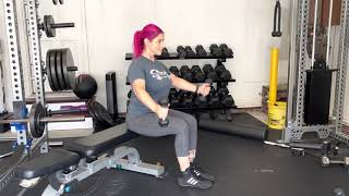 Seated Scaption Raises