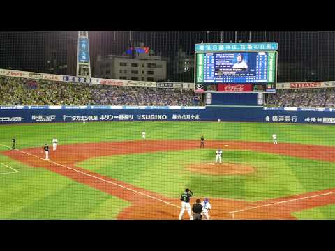 野球より花火？ 2018年9月8日 横浜スタジアム