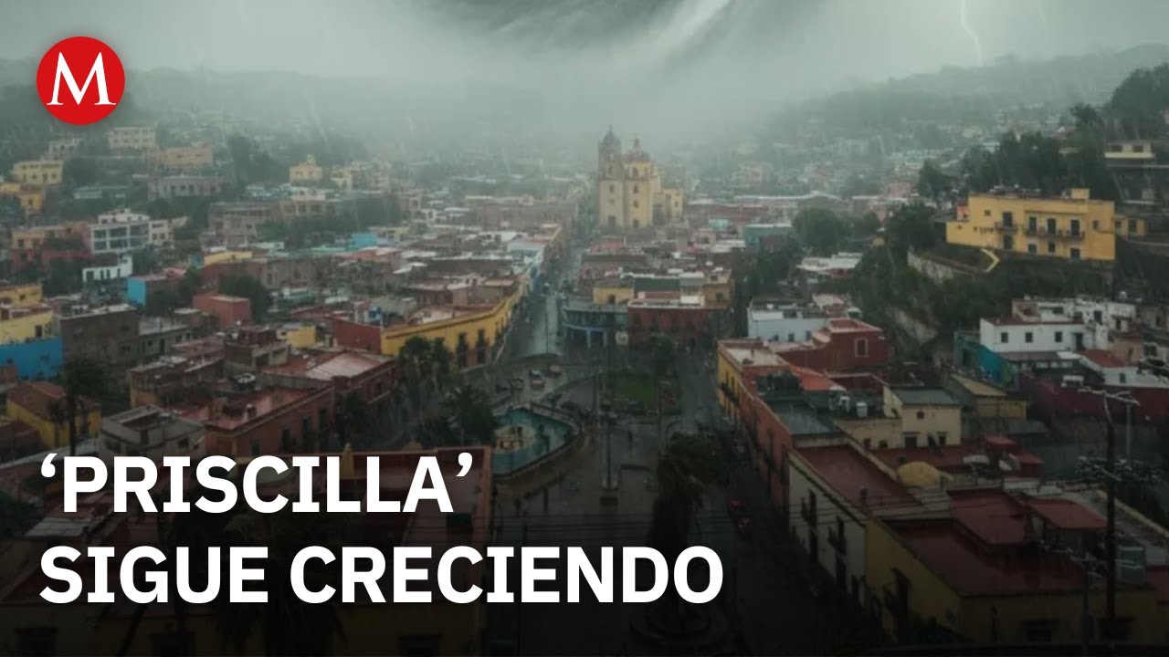 Huracán 'Priscilla' podría intensificarse a categoría 3 en las próximas horas: SMN