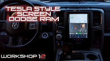 Workshop 12 || Tesla Style Screen || Dodge RAM || Installation Video