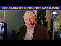 Rick Jeanneret Announces Last Season With Buffalo Sabres | "Last Call"
