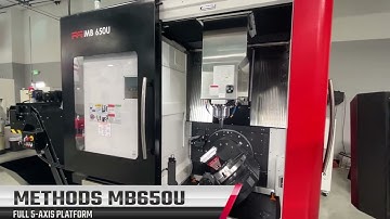 Methods Machine Tools - MB650U 5-Axis CNC Platform