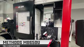 Methods Machine Tools - MB650U 5-Axis CNC Platform