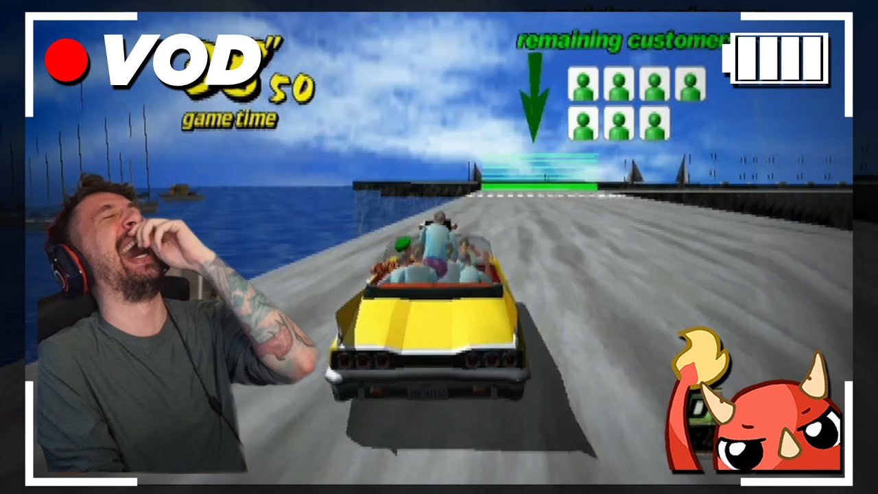 The Funniest Playthrough of a Certified Classic (Crazy Taxi for the Nintendo Gamecube)