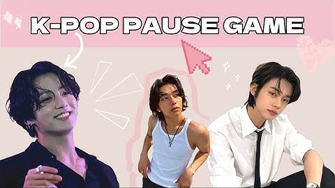 KPOP PAUSE GAME 🎮 (dating edition) BTS, Stray Kids & more!! 