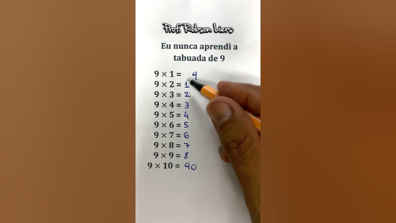 profalinenardy - Ele odeia estudar a tabuada? Podemos