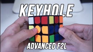 Tutorial Keyhole Untuk F2L Lebih Cepat - Advanced F2L  | CFOP Tips