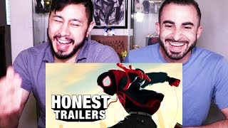 HONEST TRAILERS - SPIDER-MAN: INTO THE SPIDER-VERSE | Reaction!
