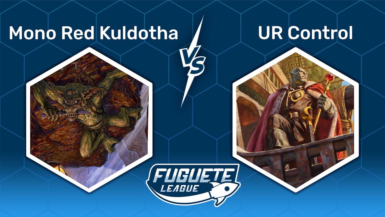 [PAUPER] Mono Red Kuldotha VS UR Control - Fuguete League 154 (FINAL ...