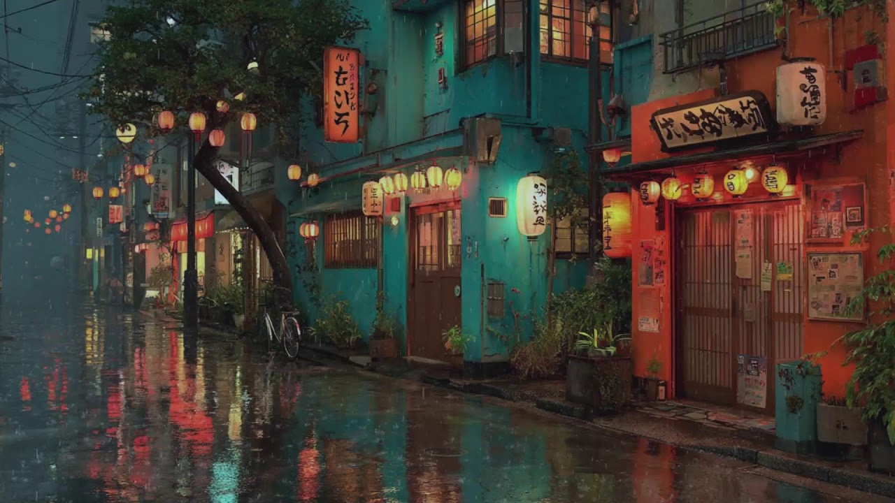 It’s Just You and the Rain in Kyoto 🌧️ | Cozy Night, Deep Sleep & Lofi