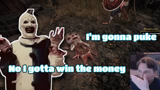 Jerma's Terrifier puke challenge