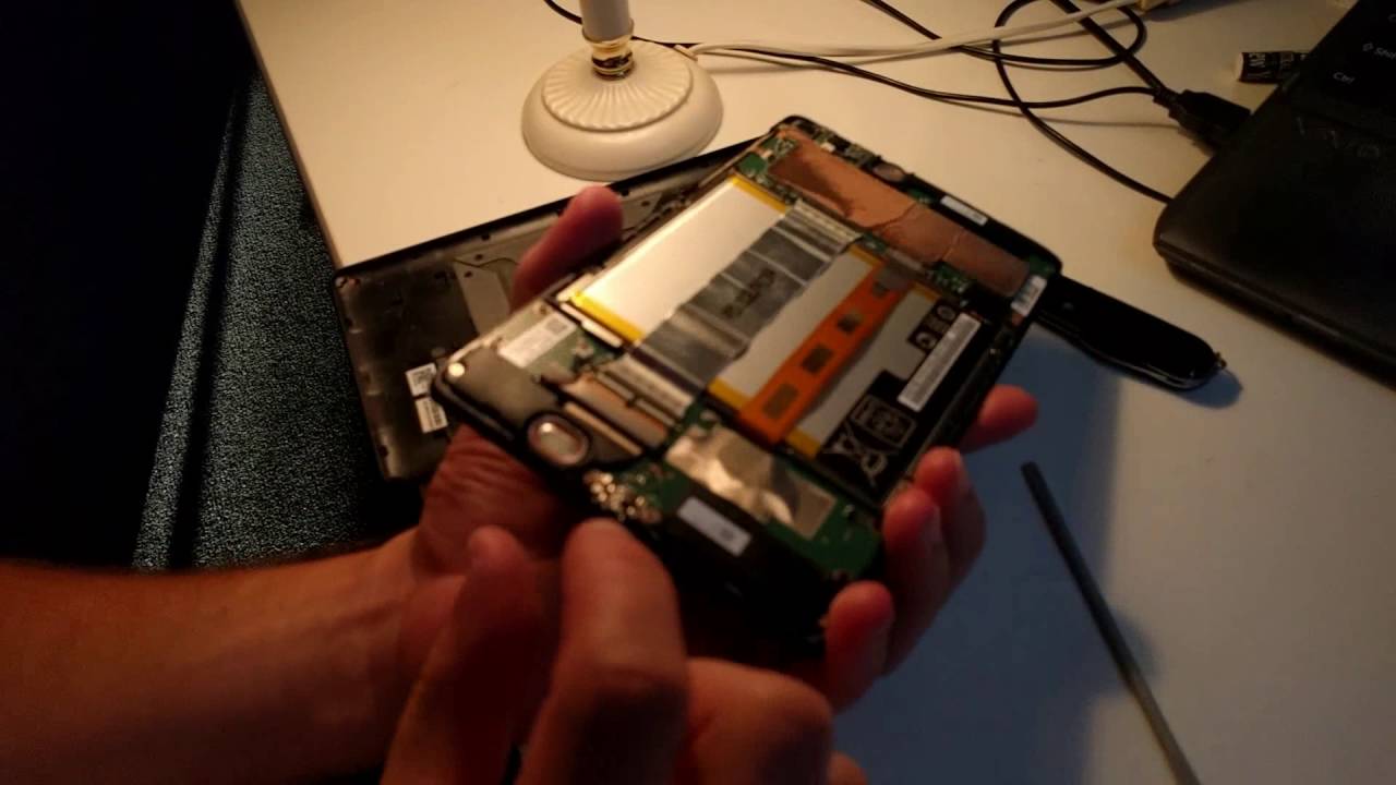 Nexus 7 back cover and loose charging port YouTube