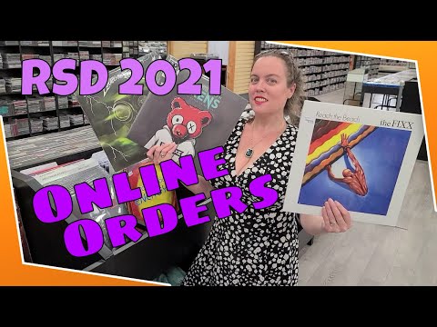 Wrapping Vinyl Record Online Orders - Record Store Day 2021 Drop 1