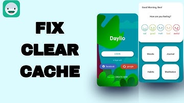 How To Fix And Solve Clear Cache On Daylio Journal App | Final Solution