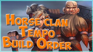 Horse clan Tempo Build | Build Order | Northagrd screenshot 4