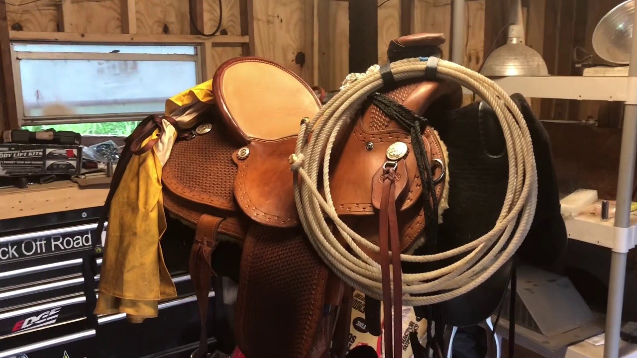 Saddle review Wyoming saddle co. Wade ranch saddle! YouTube