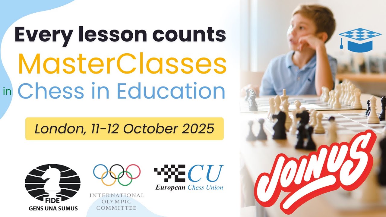 Every Lesson Counts Masterclasses in Chess in Education