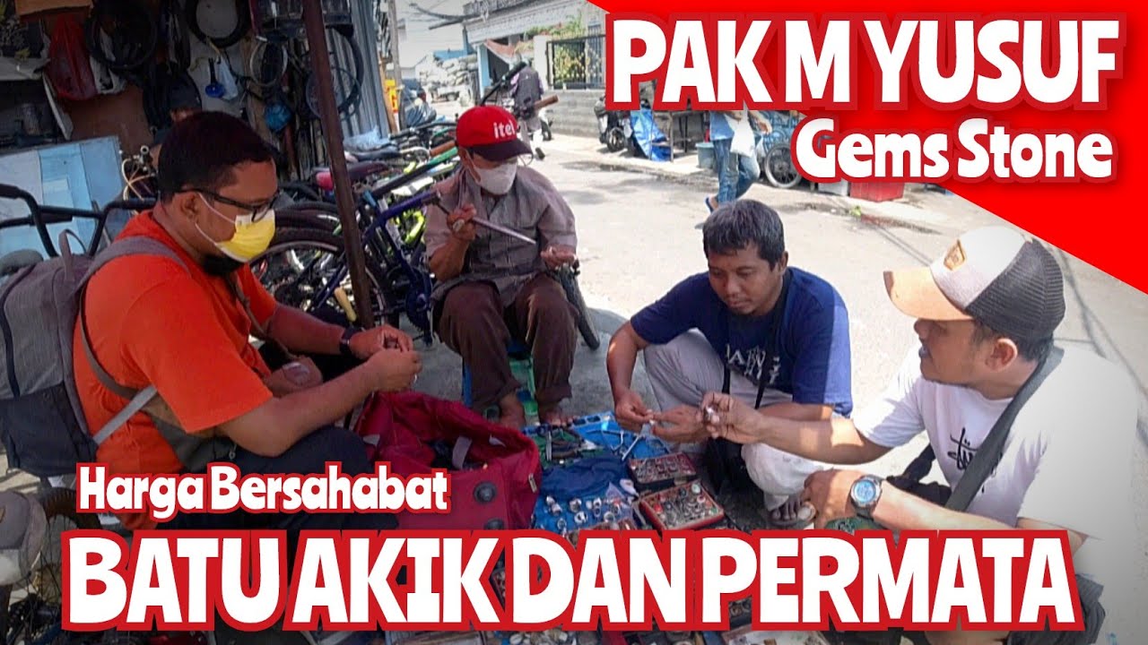 MANTAP ‼️BATU AKIK DAN PERMATA HARGA MERAKYAT DI PASAR LOAK JATINEGARA