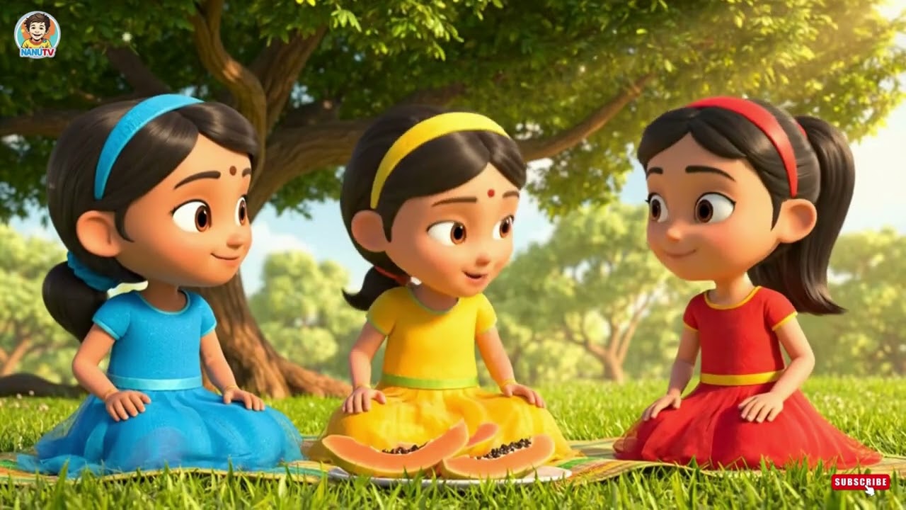 नटखट नीता | Fun Animated Hindi Poem for Kids | NANU TV