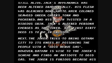 BATMAN SEGA-MEGADRIVE 1991