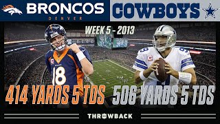 Manning \& Romo DUEL for the Ages! (Broncos vs. Cowboys 2013, Week 5)