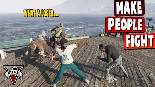 Make NPC Fight Each Other - GTA V Part 12 Net Worth