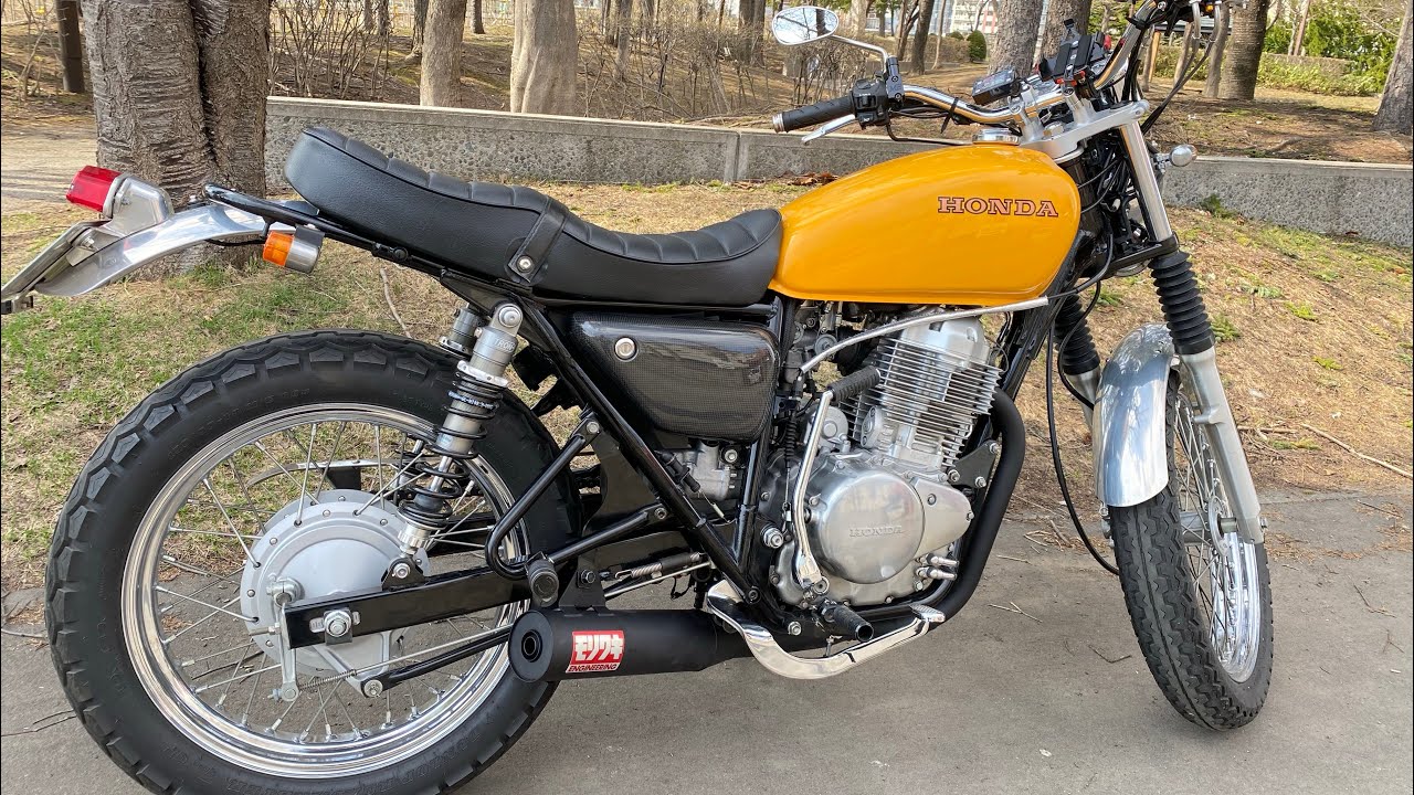 cb400ss モリワキショート管 - YouTube