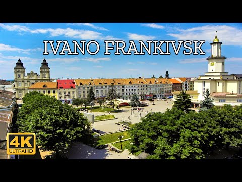 Ivano frankivsk, Ukraine 🇺🇦 | 4K Drone Footage