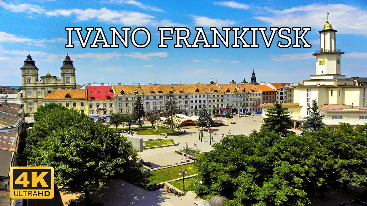Ivano frankivsk, Ukraine 🇺🇦 | 4K Drone Footage