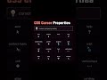 CSS Cursor Properties/ CSS Cursor Properties Easy to Understand For Beginners #shorts #coding #css