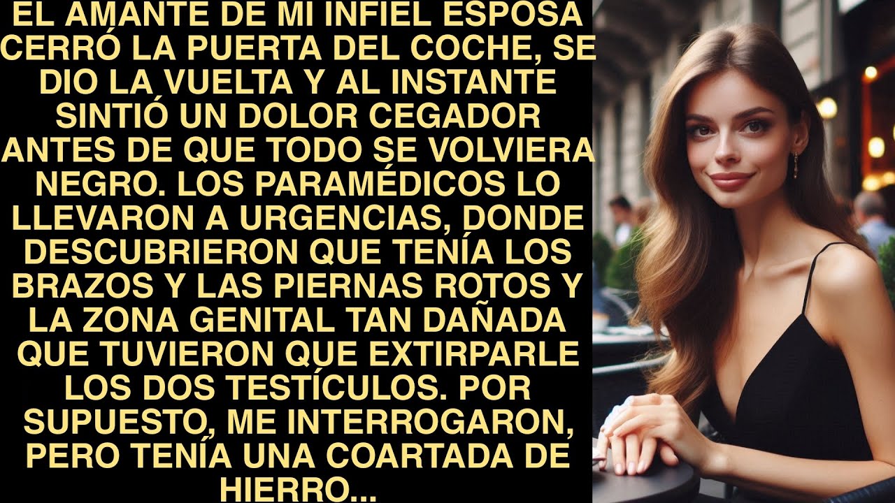 El Amante De Mi Infiel Esposa Cerró La Puerta Del Coche, Se Dio La Vuelta Y Al Instante Sintió Un