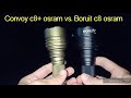 Convoy c8+ osram vs. Boruit c8 osram