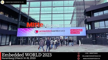 10 Stalls Has Made By Team Interior Today At  @NuernbergMesse (Embedded World Expo 2023) #tradeshow