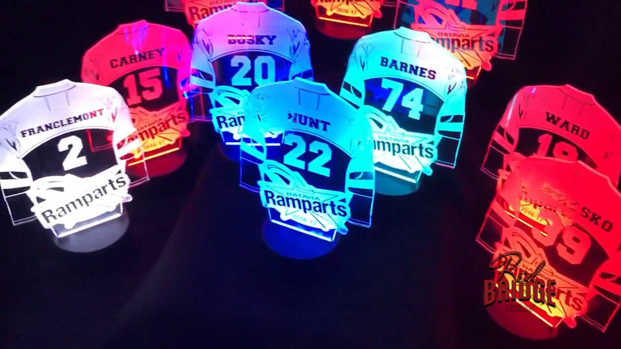 LED Light Up Sport (Hockey) Trophies YouTube