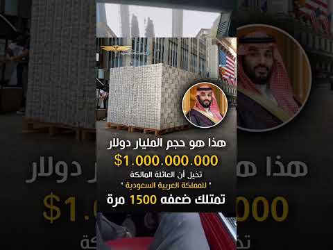 هذا هو حجم المليار دولار