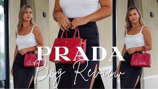 PRADA GALLERIA SMALL BAG FULL REVIEW + LOOKBOOK! Is it worth it brand new or preloved? screenshot 1