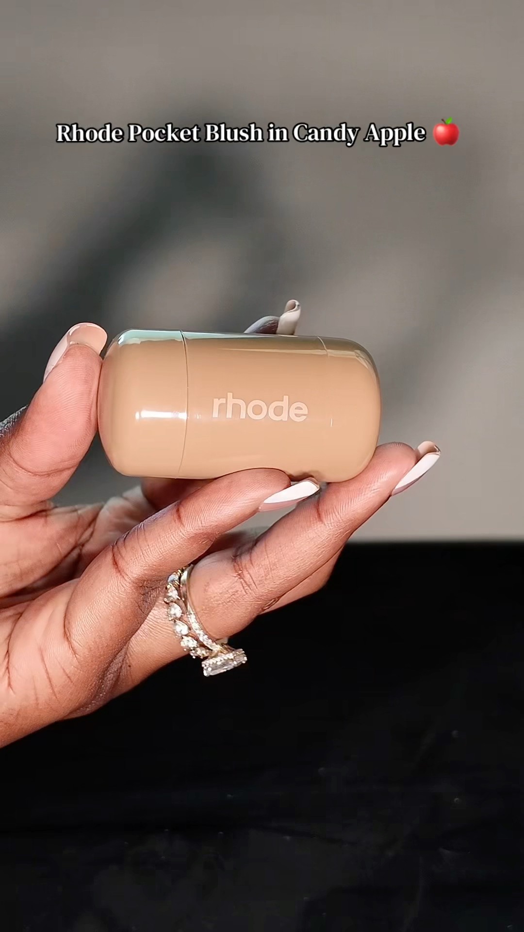Unboxing Rhode Pocket Blush in Candy Apple🍎 #newmakeup #rhode