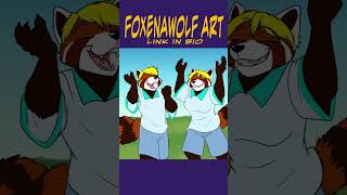 Commission Shorts #fyp #art #animation #furry #timelapse #shorts