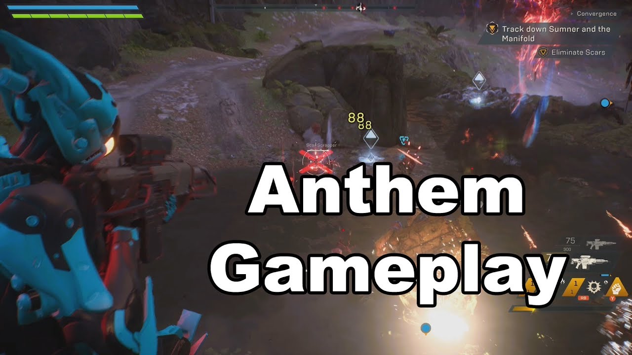 ANTHEM Gameplay 4 Player CO-OP Convergence Mission - No Commentary