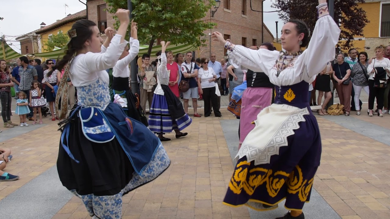 GRUPO DE DANZAS PAN Y GUINDAS (PALENCIA) Jota de Montañas YouTube
