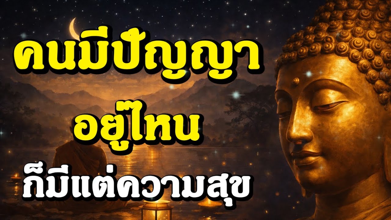 คนมีปัญญาอยู่ไหนก็มีแต่ความสุข | ฟังธรรมก่อนนอน | Ep.18