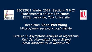 [HD] EECS2011 W22 - Lecture 1 - Part C1 - From Absolute RT to Relative RT