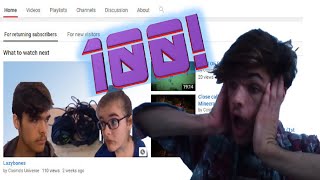 Reacting To Lazybones Vlog