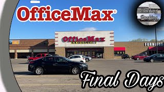 The Final Days of OfficeMax  - Springfield, Ohio